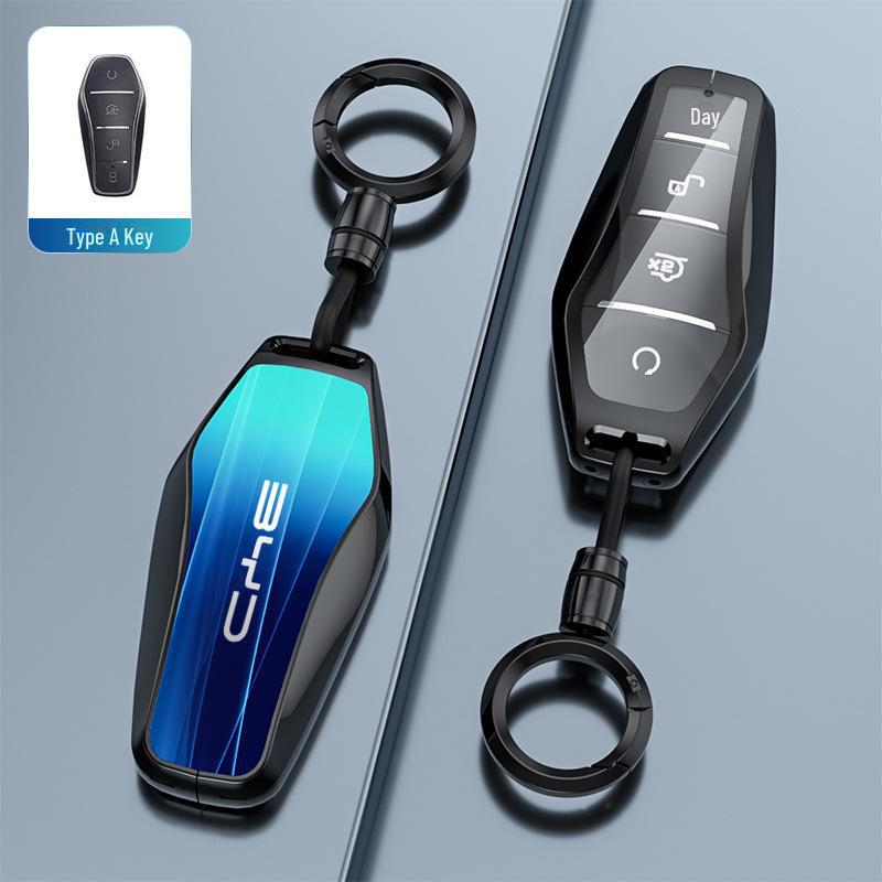 BYD Autókulcs Tok Qin Plus, Seagull, Yuan, Dolphin, Destroyer 05, Han EV, Song L, Tang és Seal modellekhez.