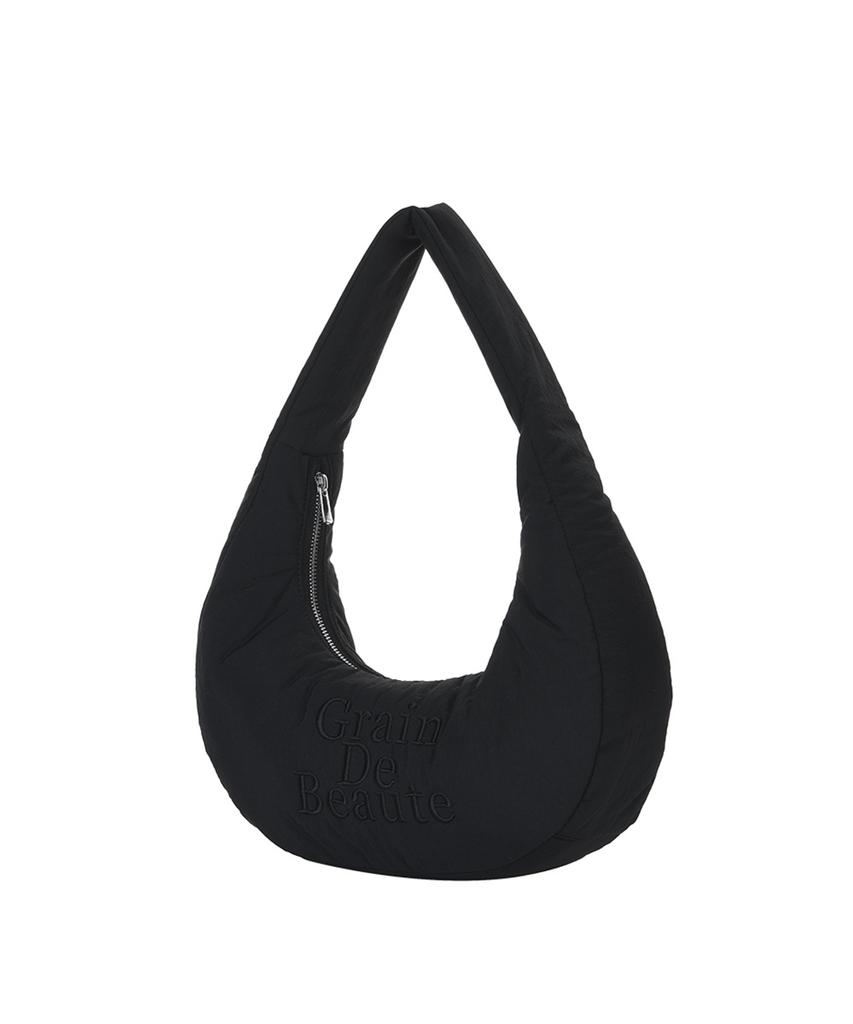 Grain De Beaute Borsa Hobo S [Black]