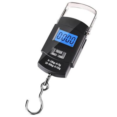 Prenosná vysoko presná elektronická váha Ručná domáca vážiaca Mini pružinová váha Váha pre expresné doručovanie 50kg