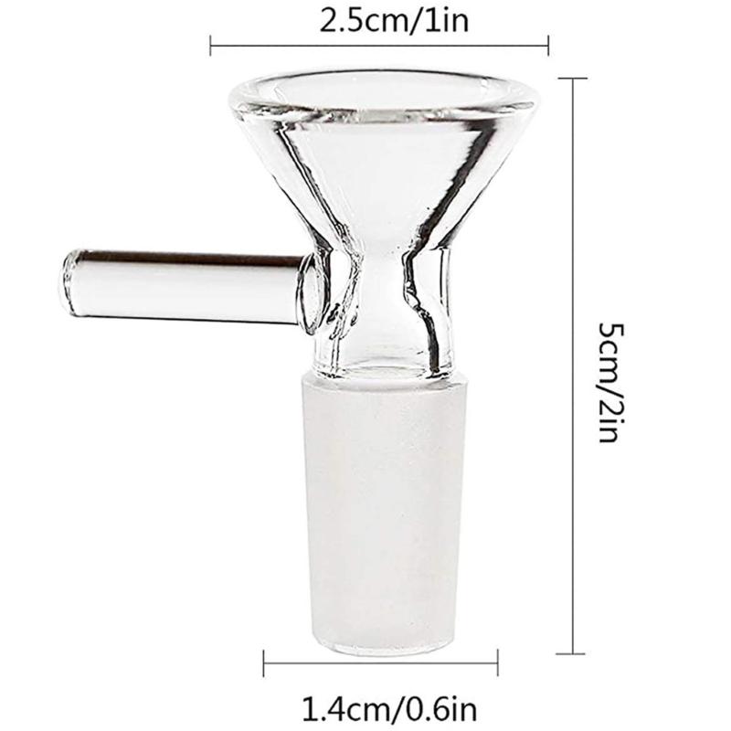 14mm Borosilicate Glass Funnel With Spout Ideal For Chemicals Experiments And Cooking Applications Kitchen Pouring Tool