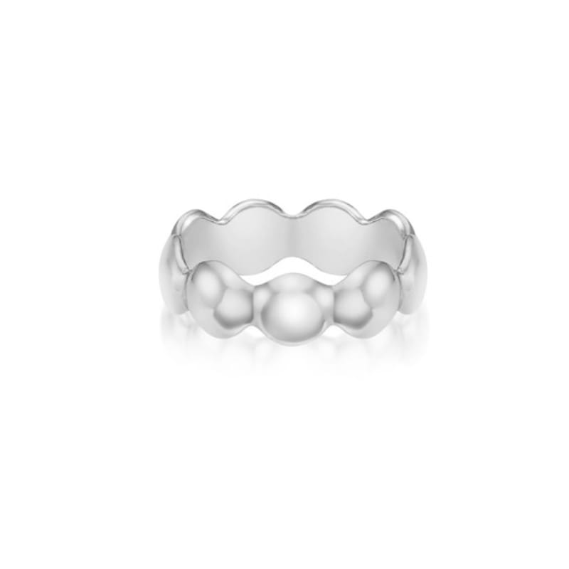 NIMBUS CURVY BALL RING (M)