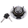 Aluminum Gas Fuel Tank Cap Cover With 2 Keys For SUZUKI GSXR 600 750 for Hayabusa GSXR1300