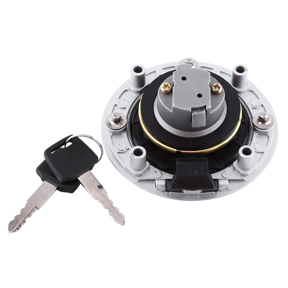 Aluminum Gas Fuel Tank Cap Cover With 2 Keys For SUZUKI GSXR 600 750 for Hayabusa GSXR1300