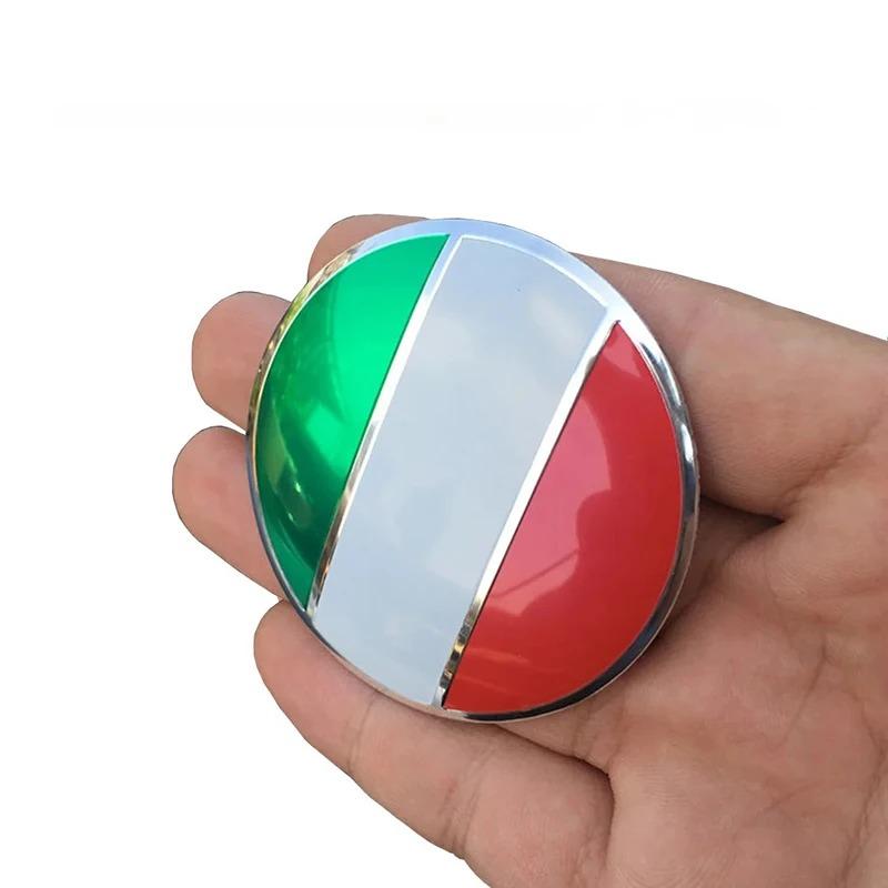 4Pcs 56mm 60mm Germany France Italy Badge Car Wheel Center Hub Caps Badge Rim Cover Sticker