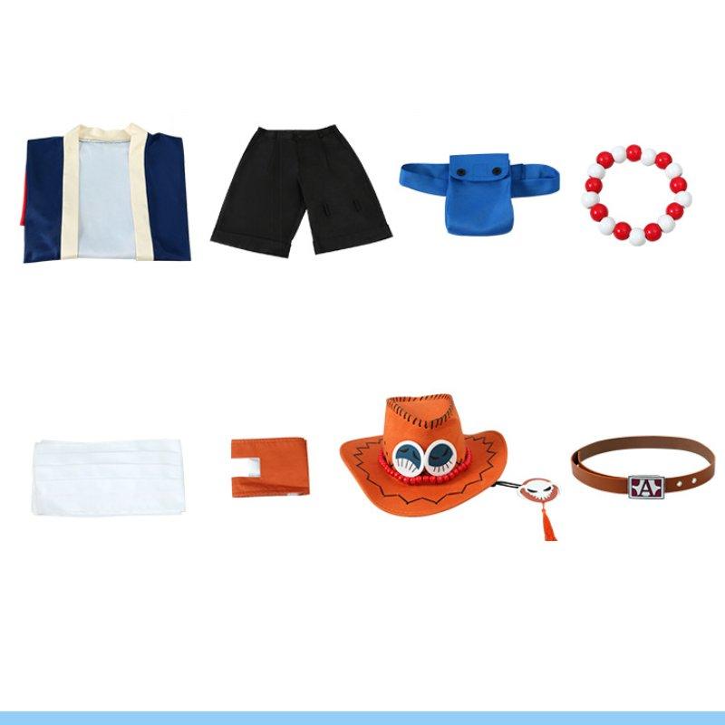 

Piece Character One Portgas D Ace Role Play Cosplay Costume Clothes Performance S