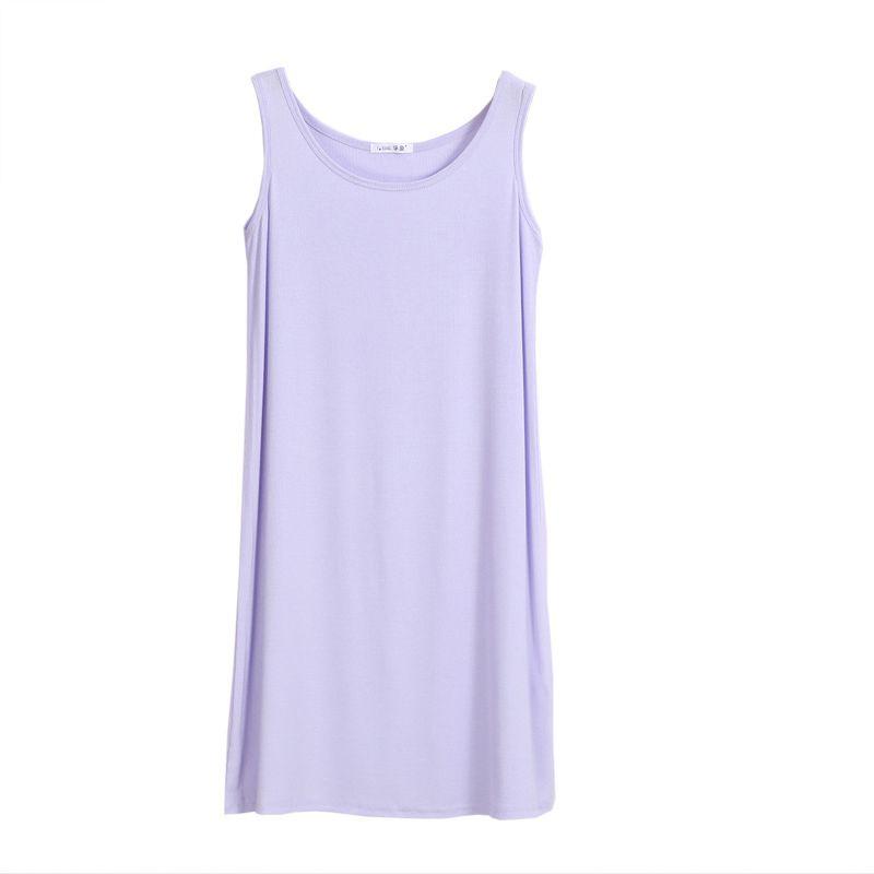 Women Sleeveless Long Tunic Dress With Premium Quality Cotton Blend For Effortless Style