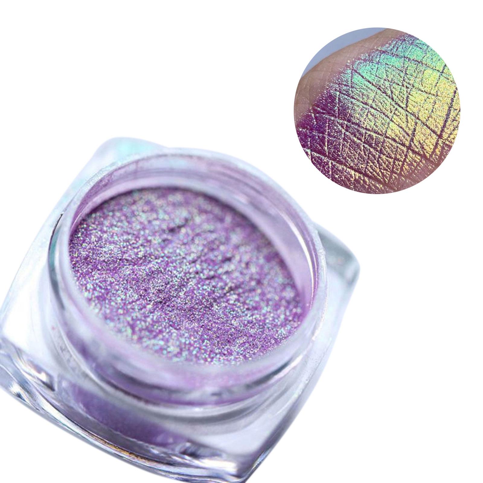 

Пудра для ногтей Chameleon Chrome, пигмент для изменения цвета, блестящая пыль, зеркальный эффект для гель-лака, декор для дизайна ногтей 5