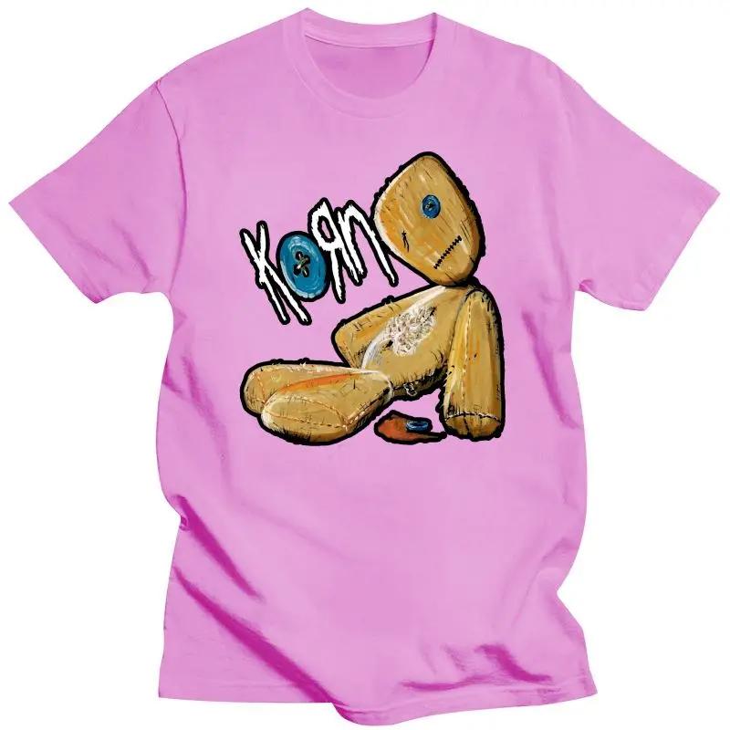 KORN ISSUES ROCK BAND Maglietta Stampata Estate Donna Uomo Cotone T-shirt Moda Casual Girocollo Maglietta Harajuku Y2k Streetwear Manica Corta