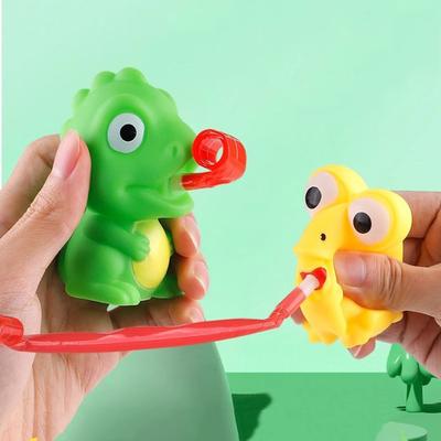 Frog Shape Frog Tongue Sticking Out Dinosaur Slow Rebound Toy  Children Toys