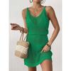 Traforato, Elastico, Vita, Gonna a Canotta, Vestito, Gonna da Spiaggia