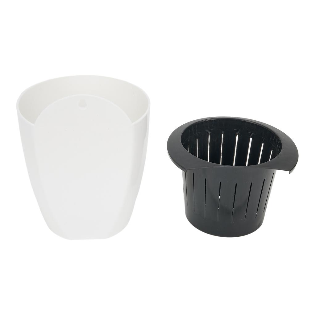 Wand-Blumentopf-Dekor, Zaun, Garten, zum Aufhängen, für drinnen und draußen, Kunststofftöpfe, Wandmontage, wasserabsorbierend