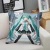 Sci-Fihatsune Miku Throw Pillow 18.18Inch Cushion Accent Pillow Includes Pillow Core Hd Print For Teens Sofa Bedroom Living Room