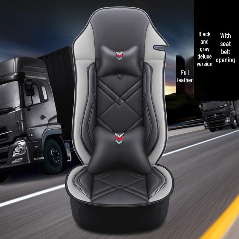 Delong M3000 All-Season Leather Seat Cover for Truck (Main Driver)