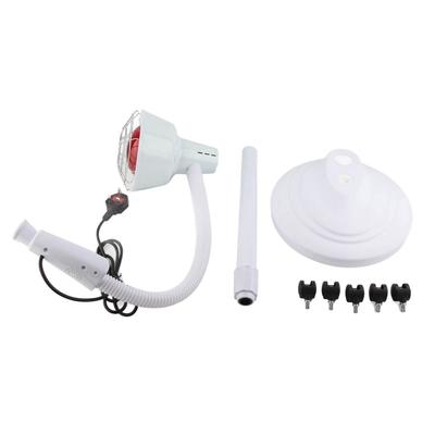 275W Floor Stand Infrared Light Heating Therapy Lamp Pain Relief Adjustable Skin Care Lamp