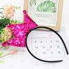 Crown Headband Sequins Hair Bands Women Girls Hair Accessories for Birthday Party Favors Hair Decoration Supplies