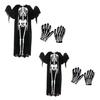 Haunting House Skeleton Props 3D Realistic Design Durable Halloween Decoration For Indoors Outdoor Scary Displays