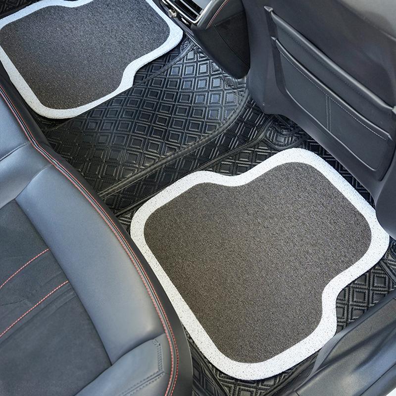 Car Seat Footpad Universal Single Piece Wear Resistant Non-slip Anti-dirty Carpet Decoration Inside Car Pad Rear Footrest