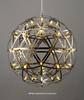 Golden Sparkle Chandelier for Shopping Malls, Hotels, Bars, Clothing Stores, Cafes, Stairs, & Restaurants