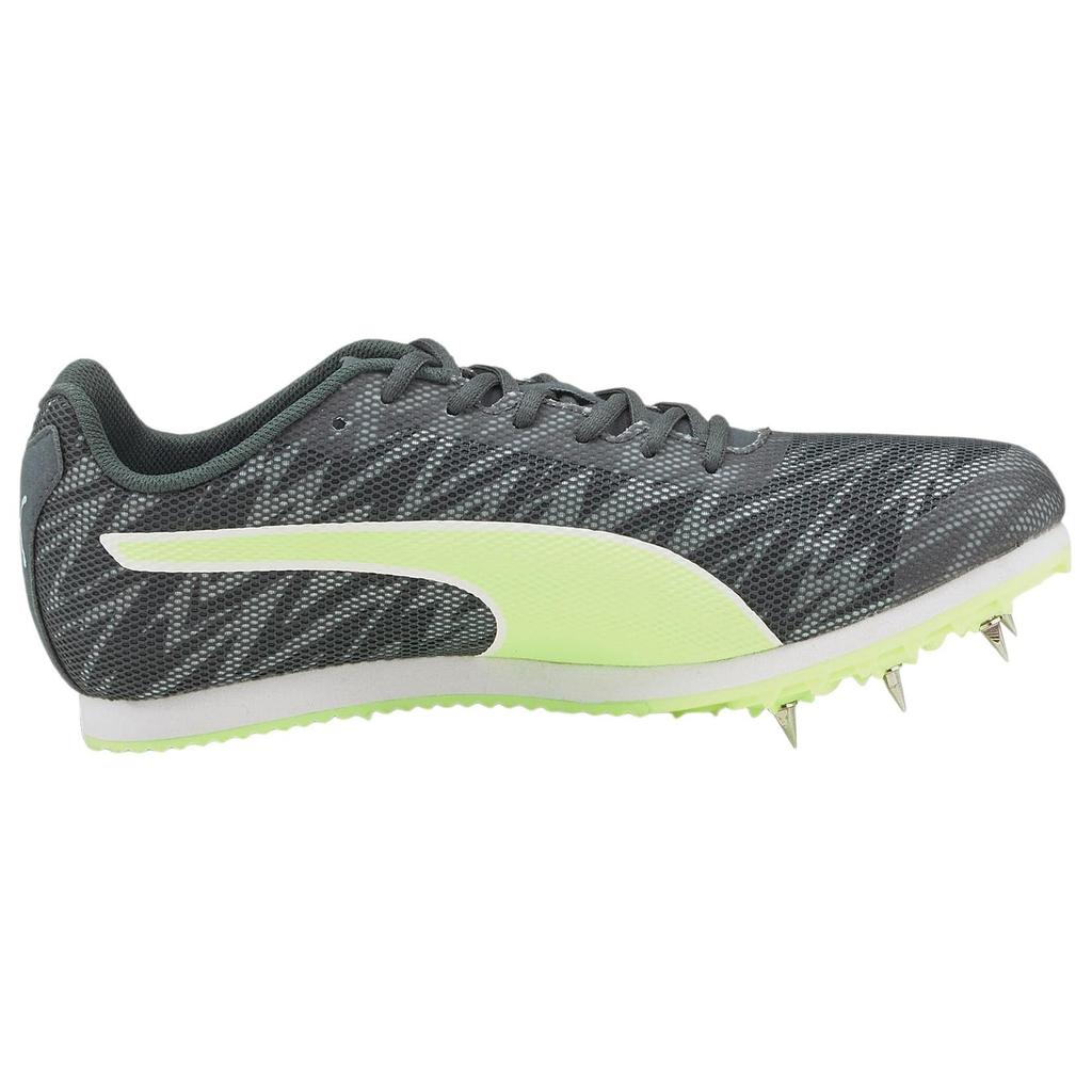 Puma Athletic Fabric Durable Wrap Balance Shock Absorption Low Top Training Running Shoes Unisex sneaker Gray Green 194478-03