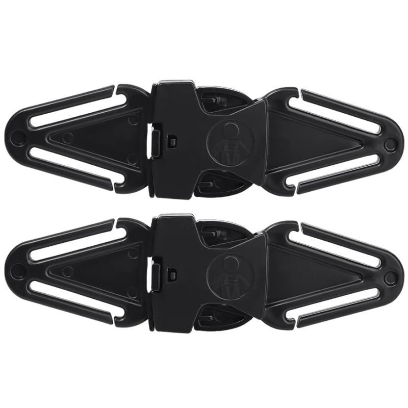 Car Child Safety Seat Belt Shoulder Belt Positioning Buckle Fixer Adjuster Baby Stroller Chest Buckle Lock Buckle Accessories