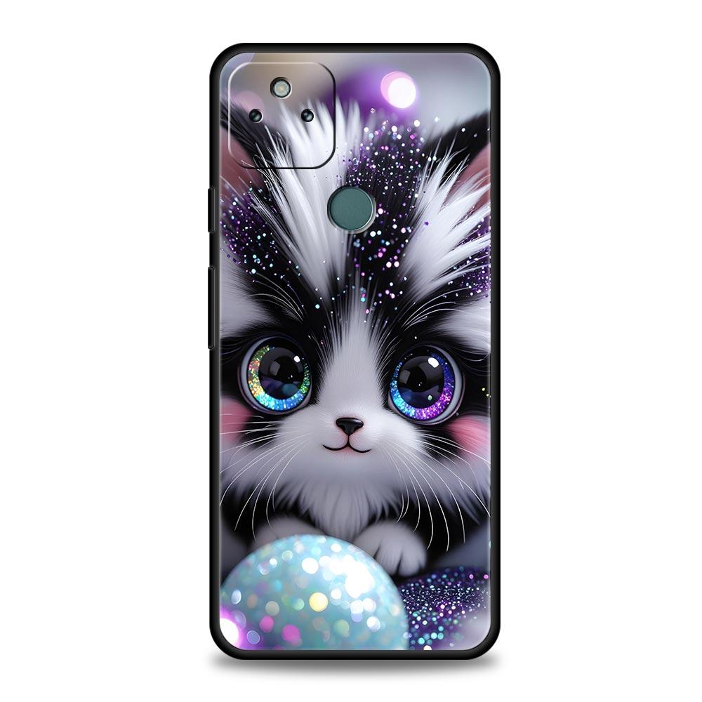 Colorful Cat Design Phone Case Cover for Google Pixel 10 9 8 7 6 9A 8A 7A 6A Pro Shockproof Soft TPU 9 Pro XL Shell Capas Fundas