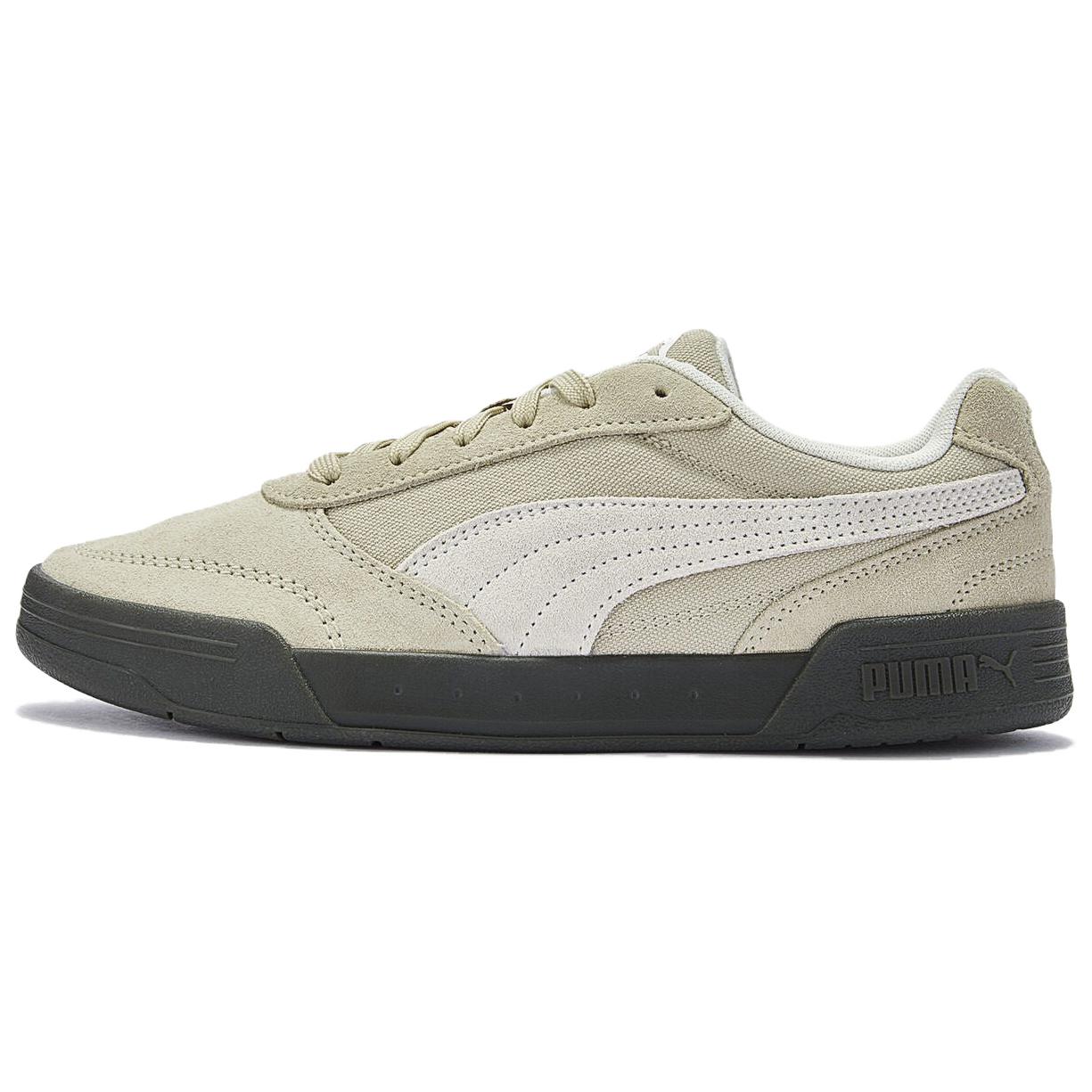 Puma C-Skate Fresh Canvas Comfortable Versatile Low-Top Skate Shoes Unisex sneaker Beige 408576-03 38