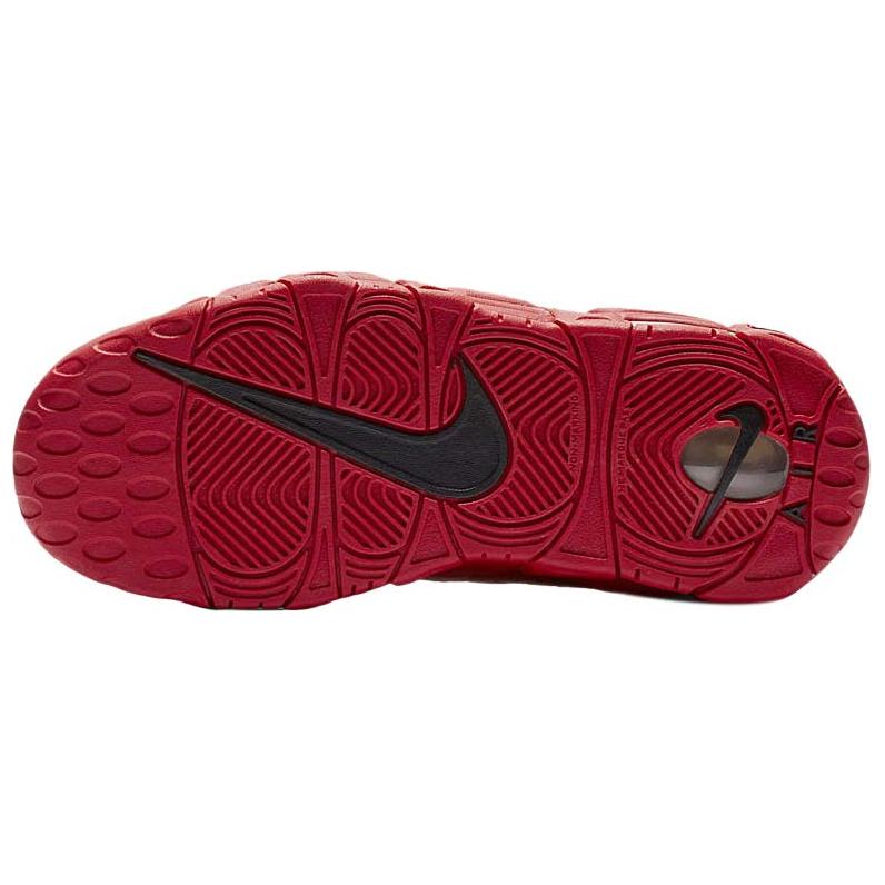 New Nike Air More Money University Red Metallic Gold GS AH5215-600