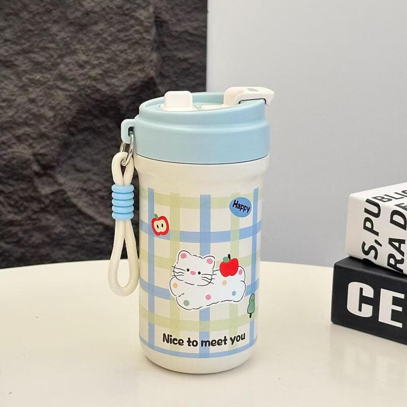 OLOEY Kids  Portable Stainless Steel Tumbler