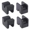 RekiLife Jack Pad Rubber Pad Cushion Rubber Jack Protection Universal (4 Pcs)