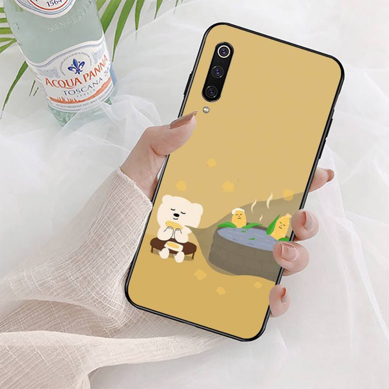 

Чехол для телефона с милым мультяшным медведем и животным для Xiaomi mi 5 6 8 9 10 lite pro SE Mix 2s 3 F1 Max2 3 Redmi 5