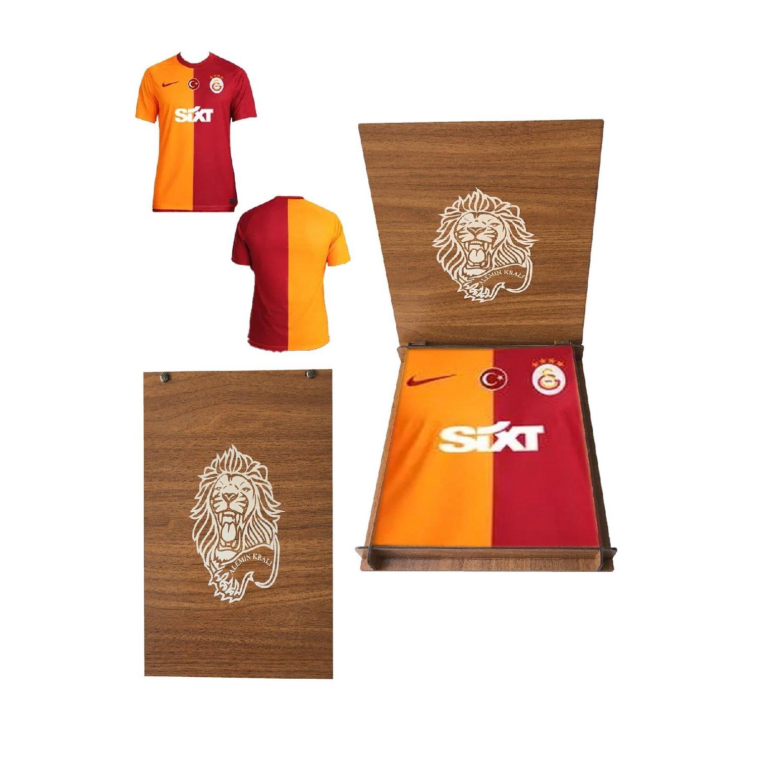 

Licensed 2023/2024 Pieced Home Jersey Lion With Wooden Box S