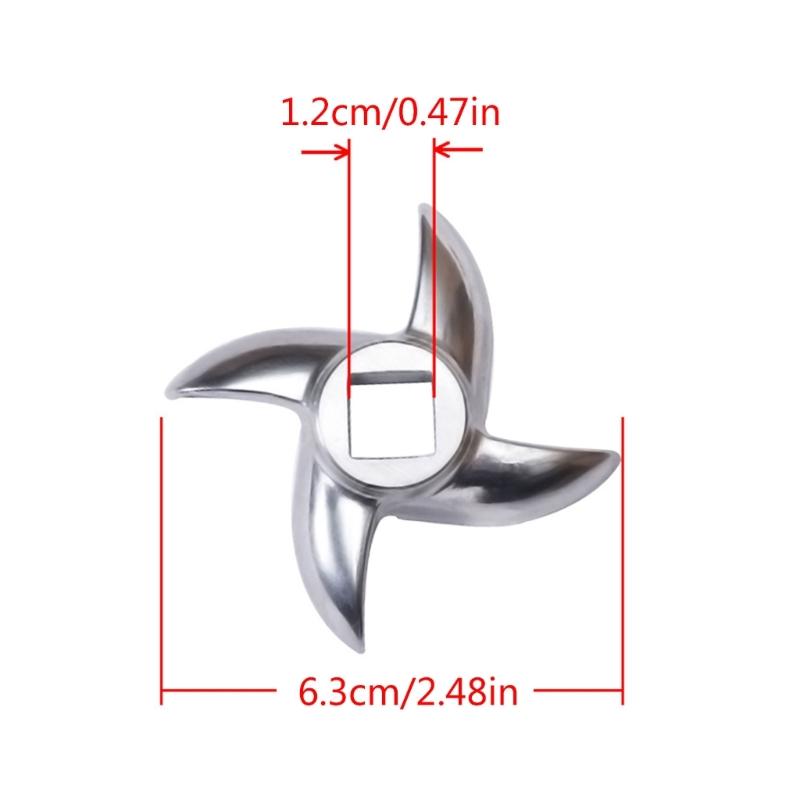 Stainless Steel Meat Grinder Plate Meat Grinder Discs Mincer Plate Meat Grinder Replacement Accessories for Kitchen