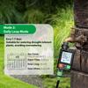 Water Timer Garden Hose Sprinkler Timer 10 Programmable Automatic Rain Delay 3.3 Inch LCD Screen IP54 Rainproof