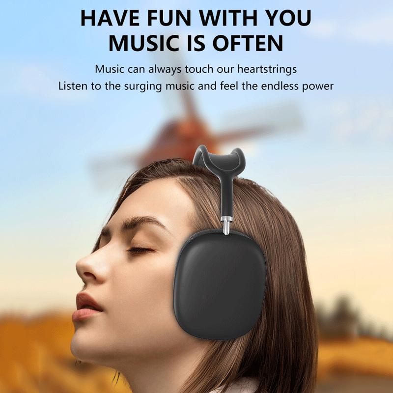 1PC P9 Wireless Bluetooth Headphones With Mic Noise Cancelling Headsets Stereo Sound Earphones Sports Gaming Headphones Supports TF