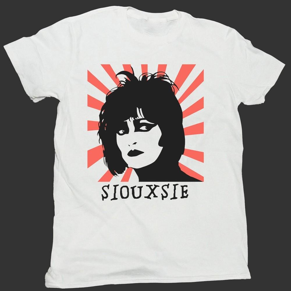 Siouxsie and the Banshees Punk Rock Cotton S-5XL Unisex White Shirt Unisex T-Shirt L