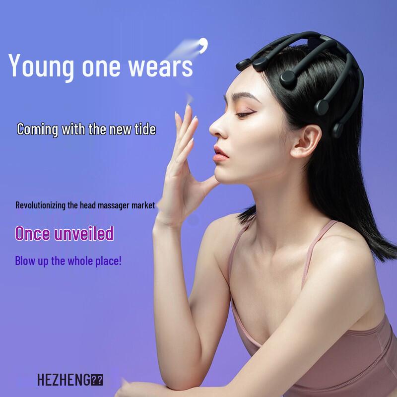 

Wireless Smart Head and Scalp Massager