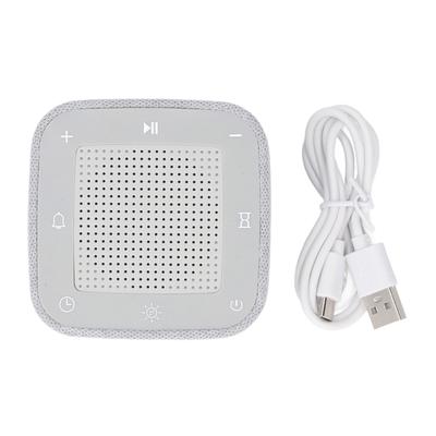 Máquina de Sonido de Ruido Blanco Control por APP Bluetooth Altavoz Portátil Máquina de Sonido para Hogar Viaje Coche