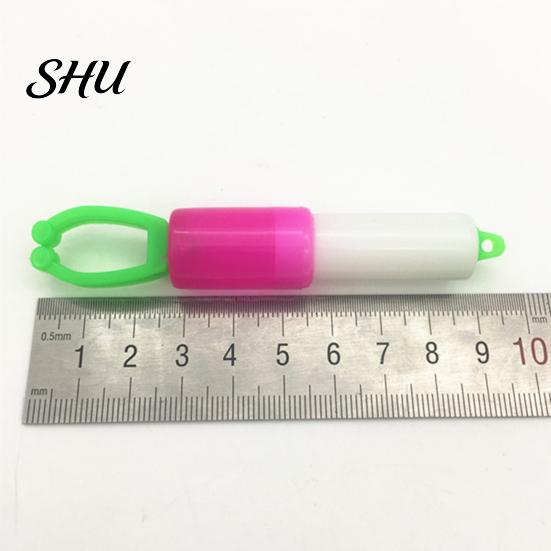 Float Glow Stick Case Lamp Sinker Waterproof Compact Size Ultralight Smooth Edge High Lightstick Durability Night Fishing Container Accessories Box