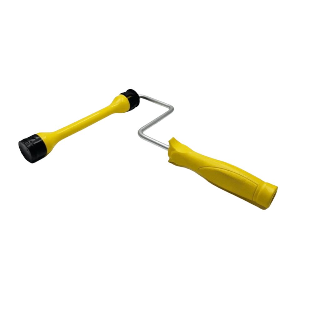 Galvanized Metal Frame Paint Roller Holder Roller Core Holder Latex Paint Application