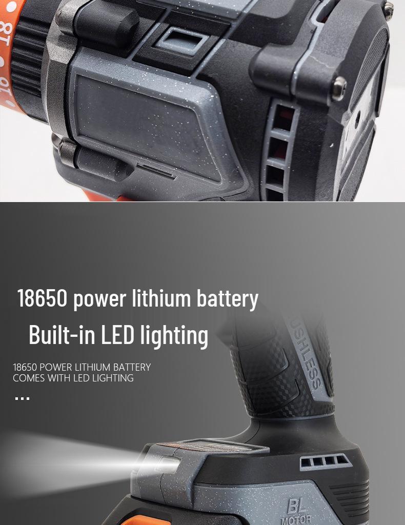 Customized Z65 Multi-functional Impact Hand Drill & Electric Screwdriver with Lithium Battery