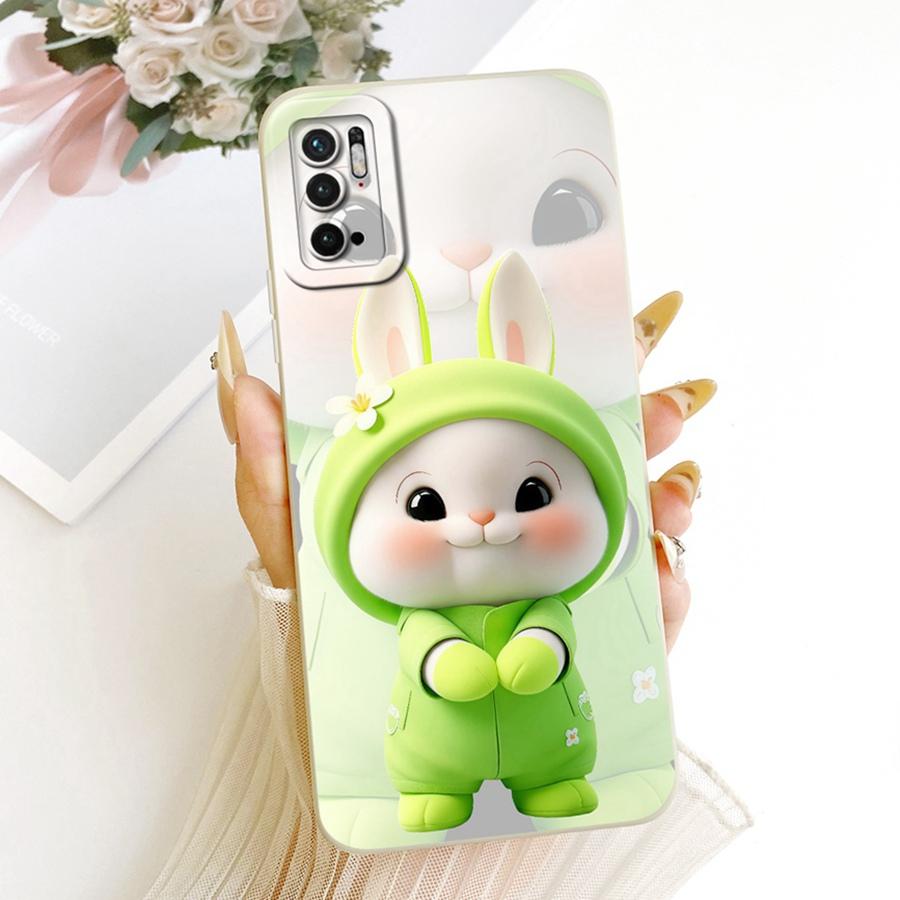 For Xiaomi Poco M3 Pro 5G Case Soft Matte Camera Protective Bow flower Phone Case For  Xiaomi PocoM3Pro 5G Cover Coque 6.5''