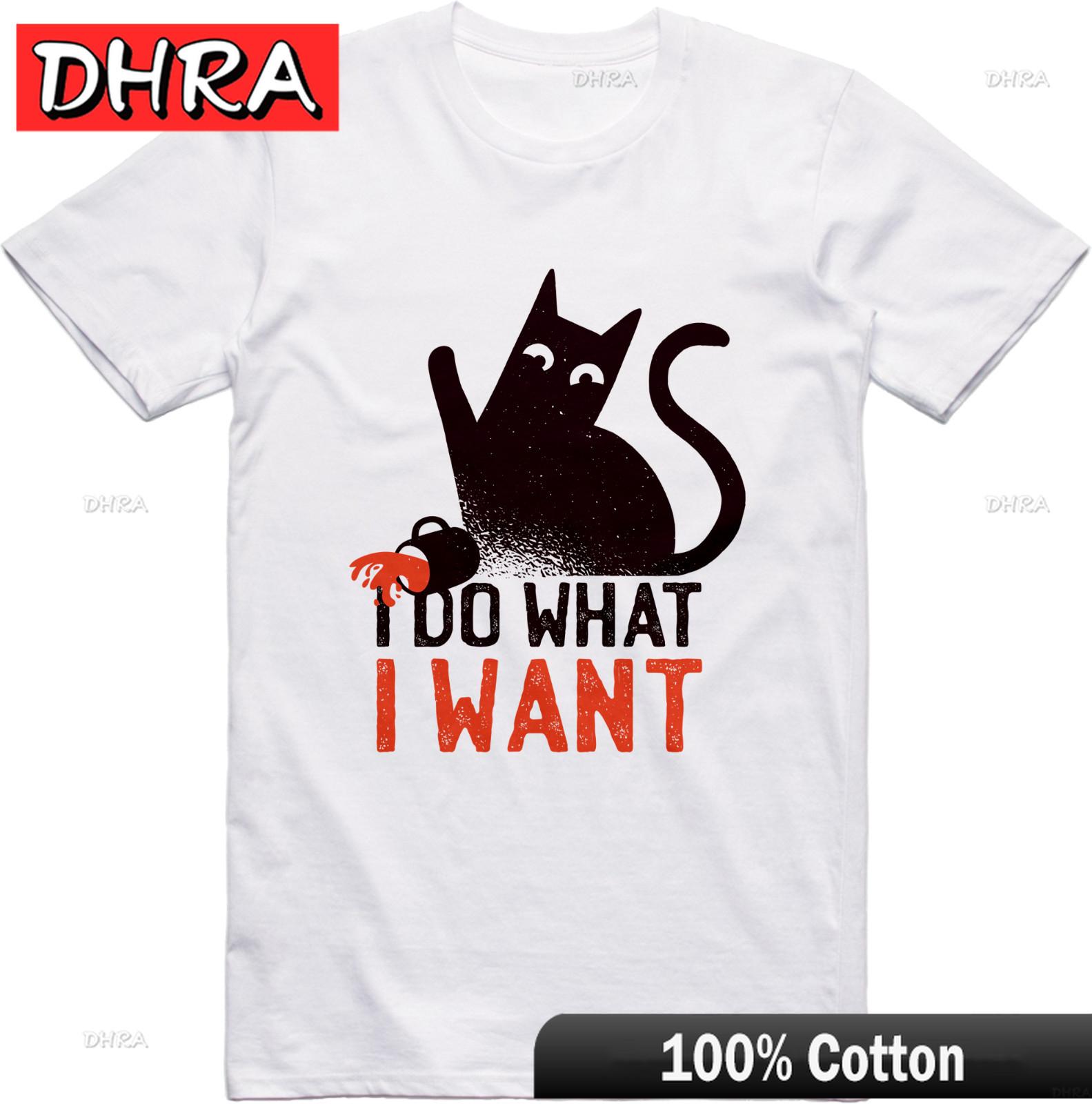

Bad Cat T Shirt I Do What I Want Regular Fit 100 Cotton Tee Vintage Punk Tshirts Tops for Gift Idea TShirt Australia Boyfriend 3XL