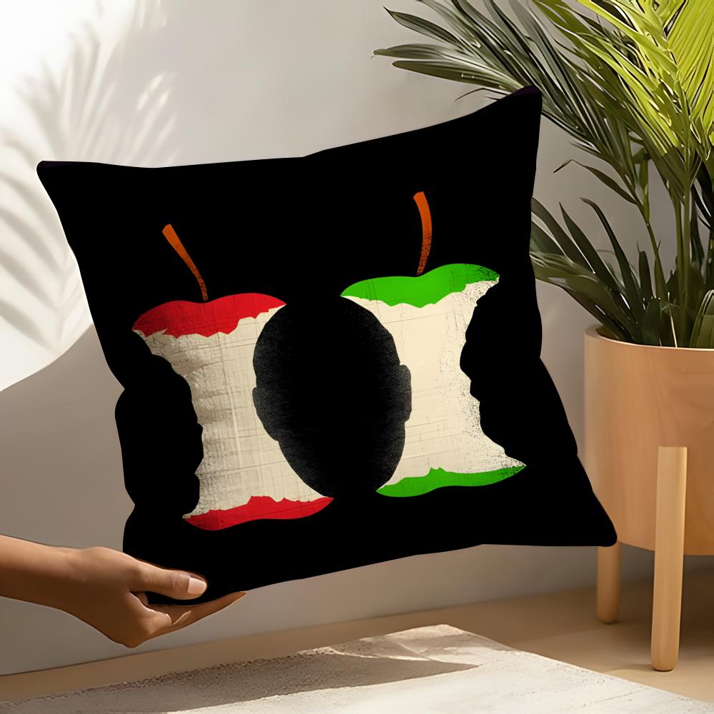 2 Abstract Realistic Musical Note Pattern Pillow Case Home Living Room Decoration Linen Pillowcover Pillow Cases Cushion Cover