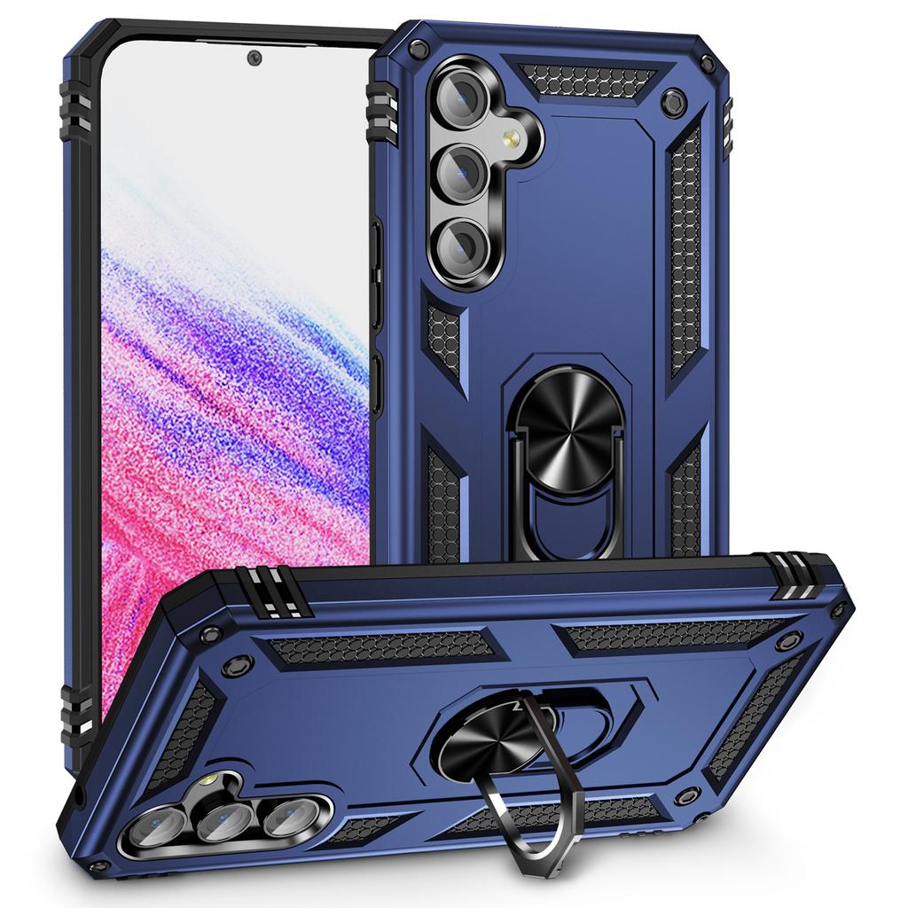 For Samsung Galaxy A54 5G Shockproof Phone Case Military Grade Phone Back Cover with Ring Kickstand
