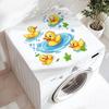 Yellow Duck PVC Wall Sticker Bathroom Waterproof Cute Removable Decal for Toilet Sink Childrens Wall Art