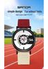 Sanda Nylon Strap Quartz Watch - Simple, Thin, Creative Dial, Waterproof, for Students and Sports