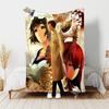 Steins;Gate printed throw blanket—lightweight,soft,warm;versatile blanket all seasons—perfect air-conditioning throw,nap blanket