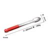 Stainless Steel Kitchen & BBQ Tongs for Cooking, Bread, and Steak