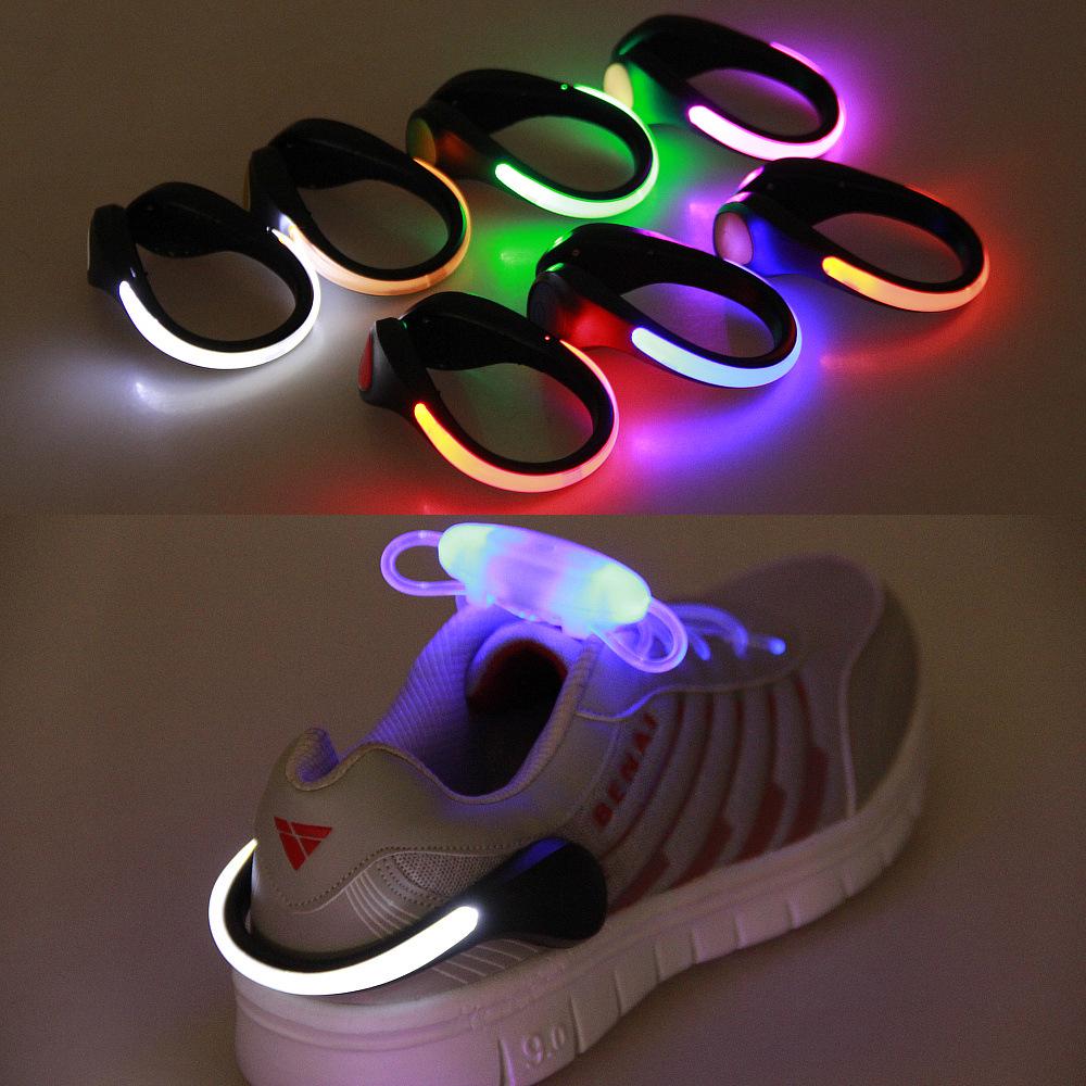 Blinkende LED-Schuhclip-Leuchten für Laufen und Radfahren - Outdoor-Nachtlicht