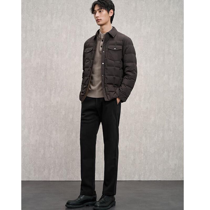 Erdos EMZ Straight Fit Warme Samtige Haptik Freizeithose